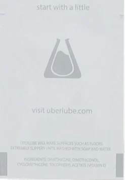 Uberlube Glijmiddel Siliconen – zakje (2 ml)