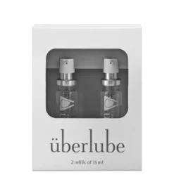 Uberlube Glijmiddel Siliconen – Good-To-Go Navulling (2 x 15 ml)