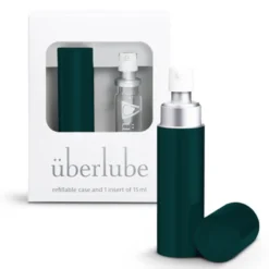 Uberlube Glijmiddel Siliconen – Good-To-Gogroen Velvet Chaise (15 ml)