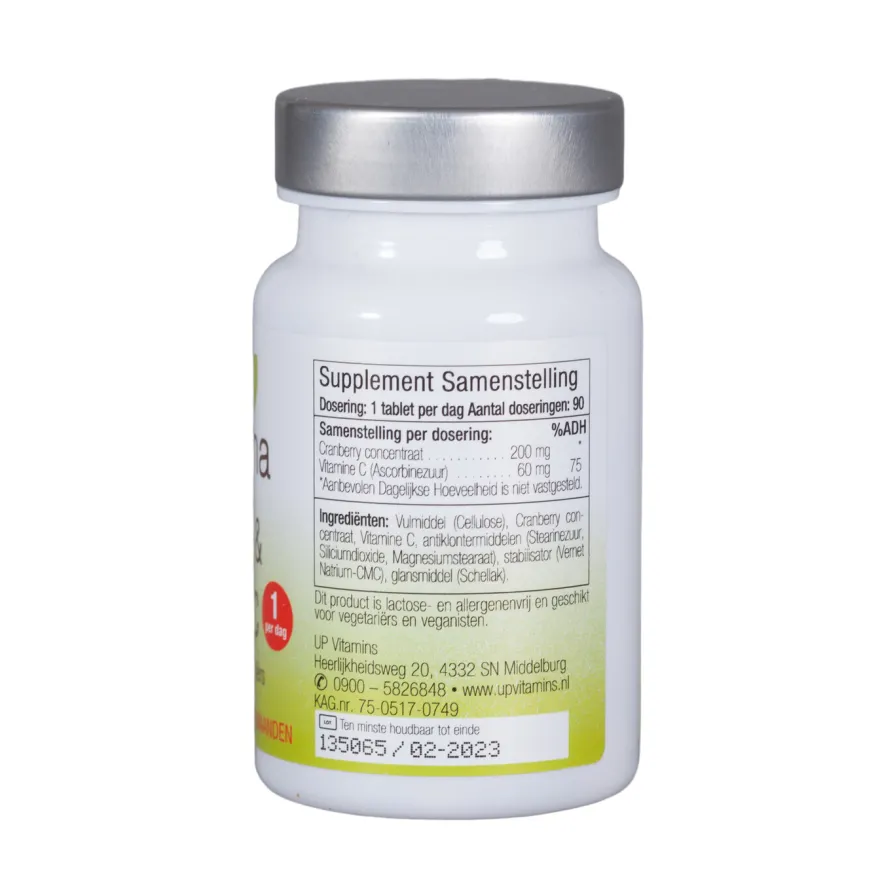 Unipharma Cranberry & Vitamine C (90 tabletten)