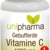 Unipharma Gebufferde Vitamine C 1000mg Tabletten (60 tabletten)