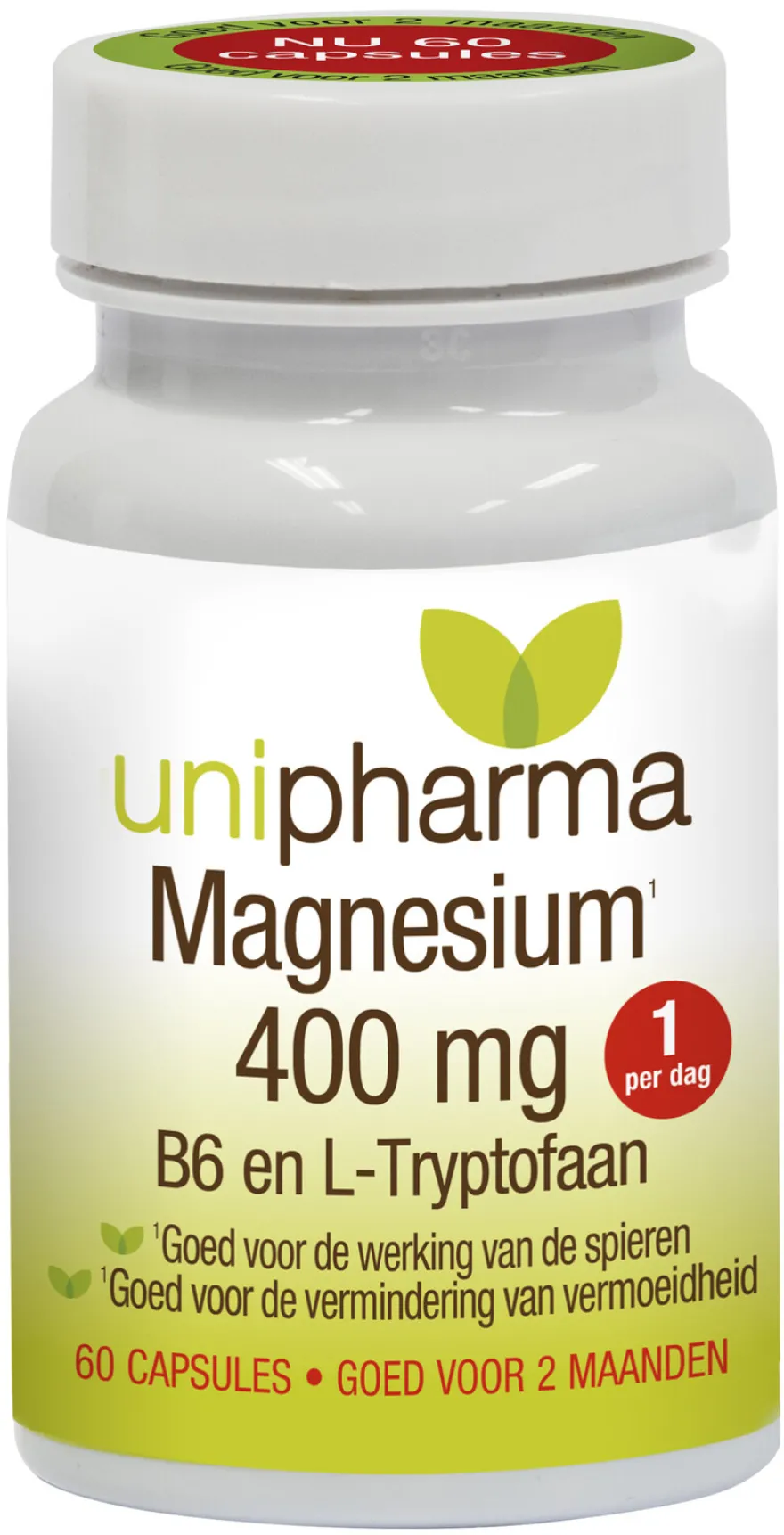 Unipharma Magnesium 400 Mg Capsules (60 capsules)