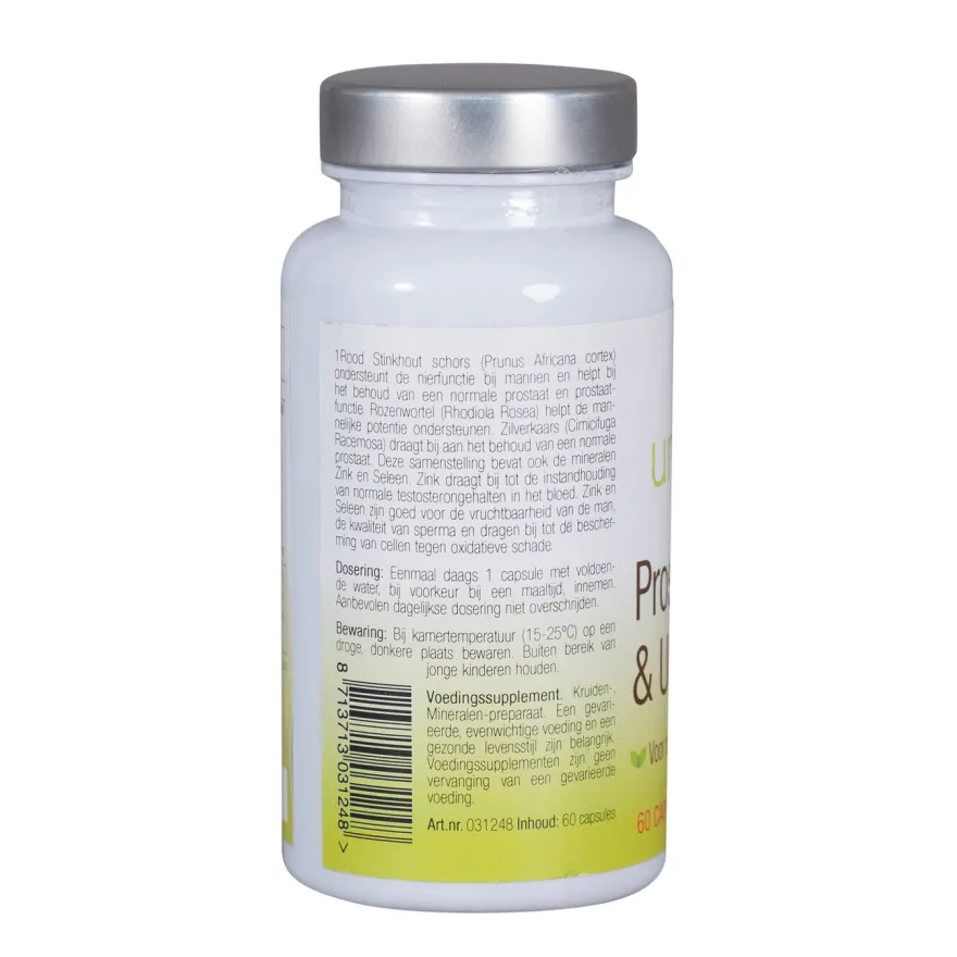 Unipharma Prostaat, Potentie & Urinewegen Capsules (60 tabletten)