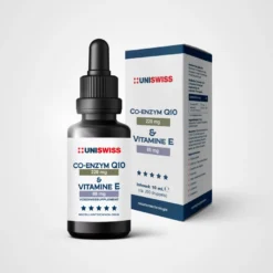 Uni Swiss Co-Enzym Q10 en Vitamine E (10 ml)