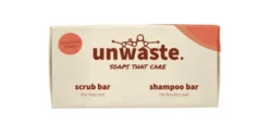 Unwaste Duopack coffee scrub & shampoo bar (1 stuk)