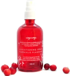Uoga Uoga Conditioner spray hyaluron cranberry vegan (100 ml)