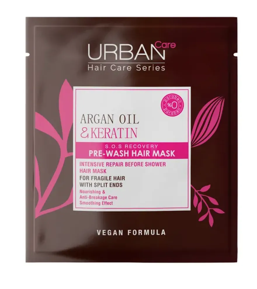 Urban Care Argan Oil & Keratin Pre-wash Hair Mask (50 ml)