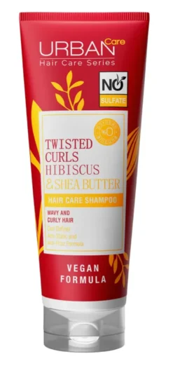 Urban Care Twisted Curls Hibiscus & Sea Butter Hair Care Shampoo (250 ml)