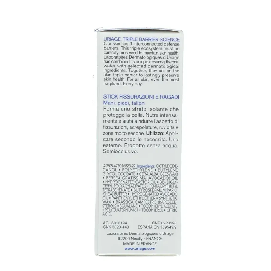 Uriage Bariéderm Kloven en Barsten Stick (22 gr)