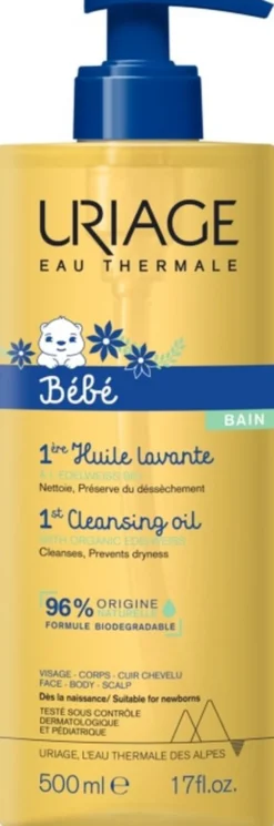 Uriage Bebe 1ere huile lavante fp (500 ml)