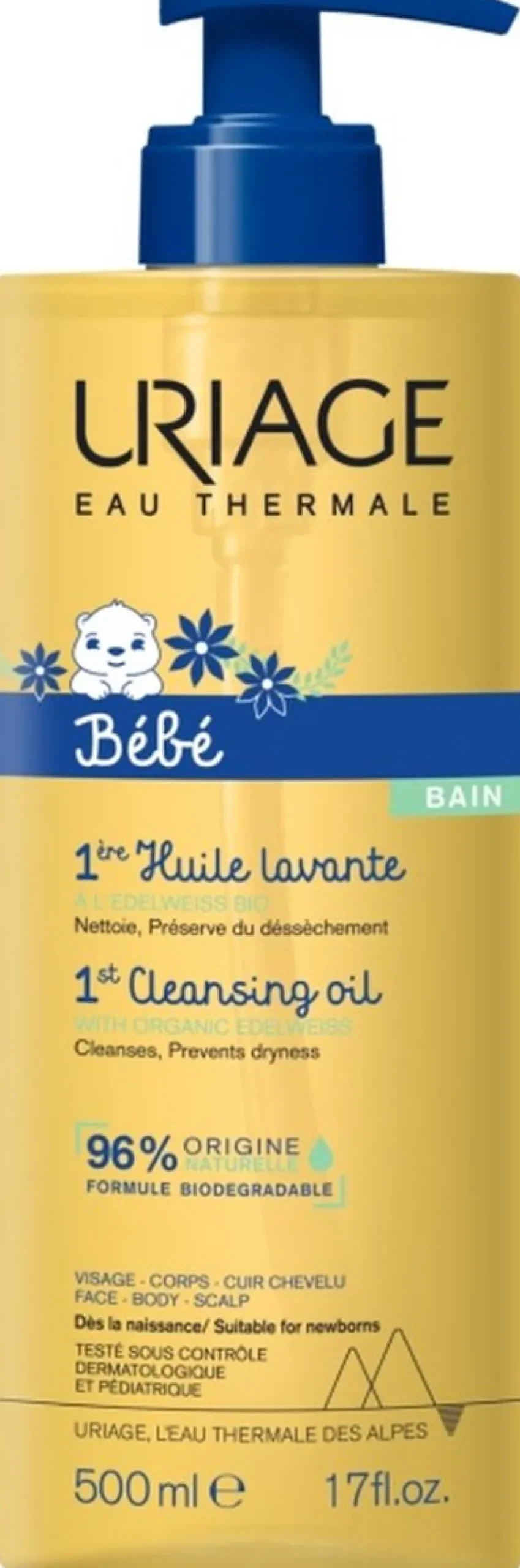 Uriage Bebe 1ere huile lavante fp (500 ml)