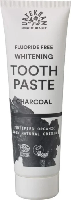 Urtekram Tandpasta Charcoal (75 ml)