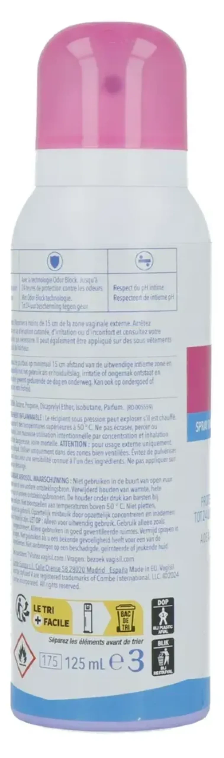 Vagisil Verfrissende Intiem Spray (125 ml)