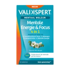 Valdispert Mental Energies & Focus (30 tabletten)