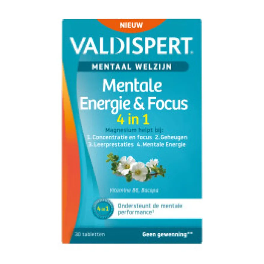 Valdispert Mental Energies & Focus (30 tabletten)