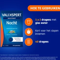 Valdispert Nacht (40 dragees)