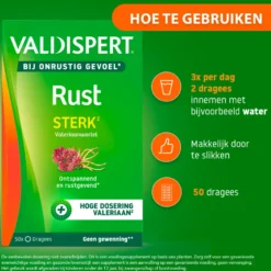 Valdispert Rust sterk (50 dragees)