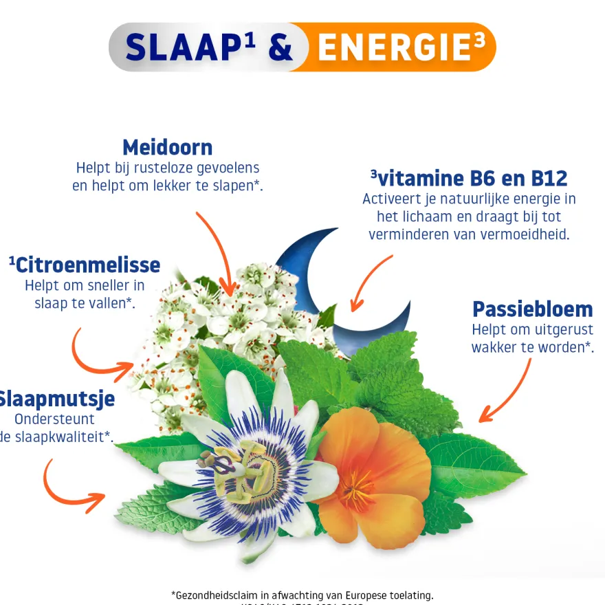 Valdispert Slaap & Fris Wakker (24 Tabletten)