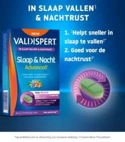 Valdispert Slaap & Nacht Advanced (30 Tabletten)