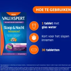 Valdispert Slaap & Nacht Advanced (30 Tabletten)