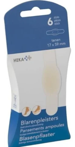 Van Heek Heka Blarenpleisters Tenen (6 stuks)