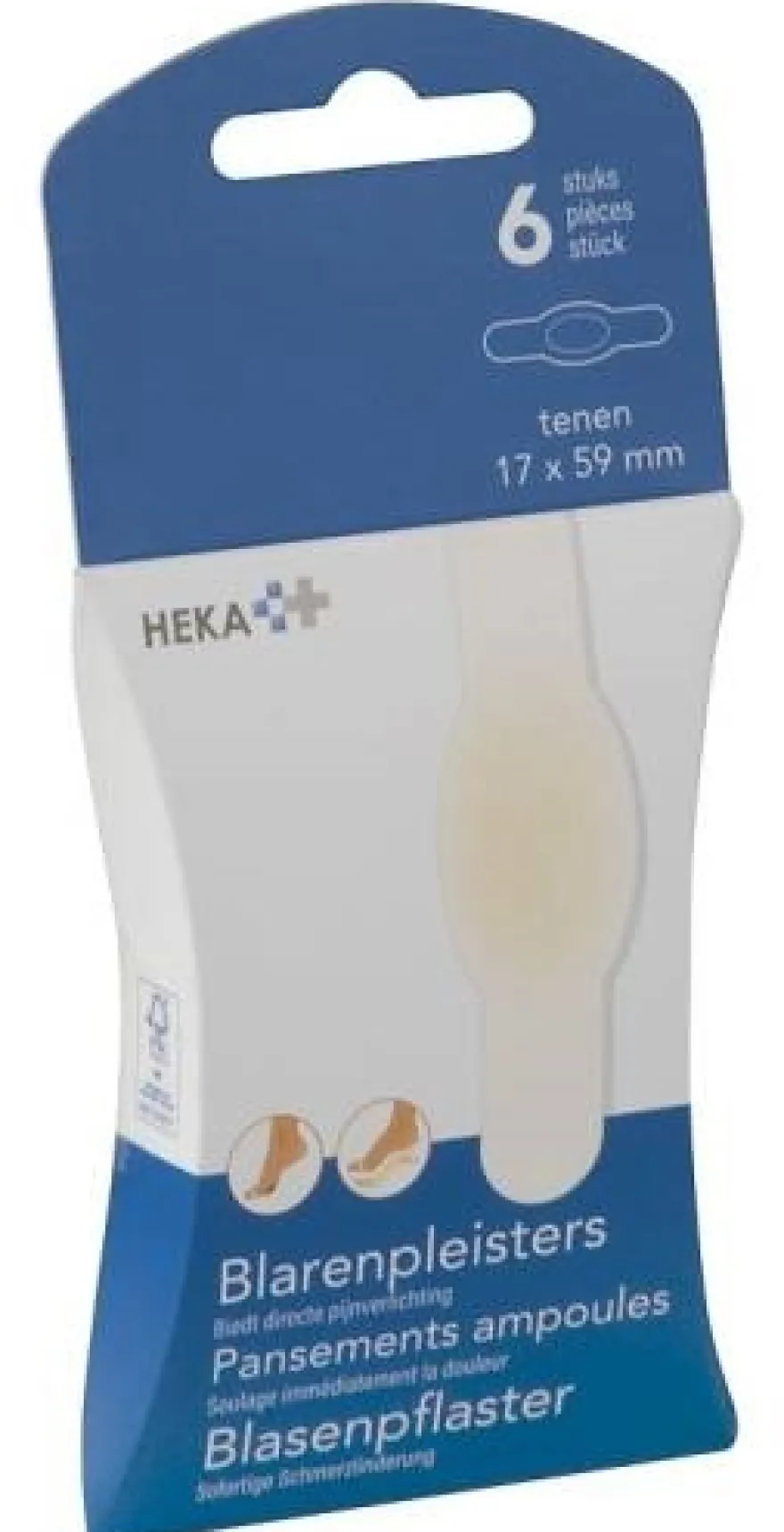 Van Heek Heka Blarenpleisters Tenen (6 stuks)