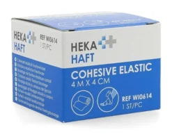 Van Heek Heka Haft Klevend Elastisch Windsel 4mx4cm (1 stuk)