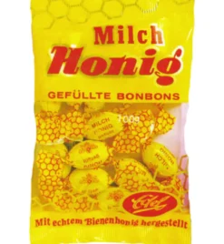 Van Vliet Melk honingbonbons zakje (100 gr)