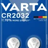 Varta Lithium Cr2032 Knoopcel-batterij (2 stuks)