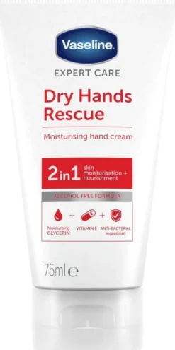 Vaseline Dry Hands Rescue Handcréme (75 ml)