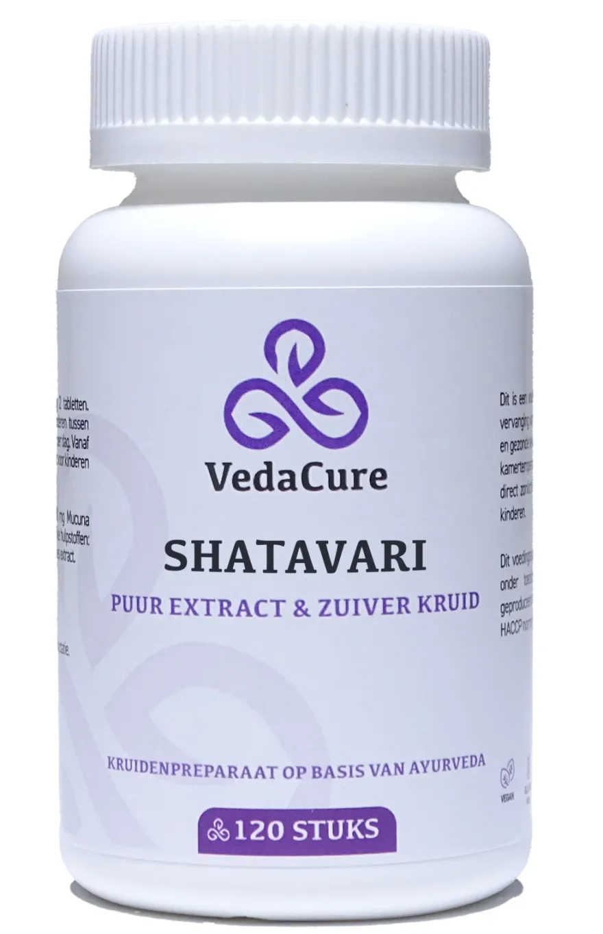 Vedacure Shatavari Tabletten (120 tabletten)