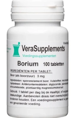 Verasupplements Borium Tabletten (100 tabletten)