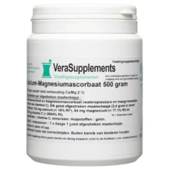 Verasupplements Calcium-magnesiumascorbaat Poeder (500 gr)