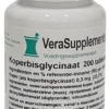 Verasupplements Koperbisglycinaat Tabletten (200 tabletten)