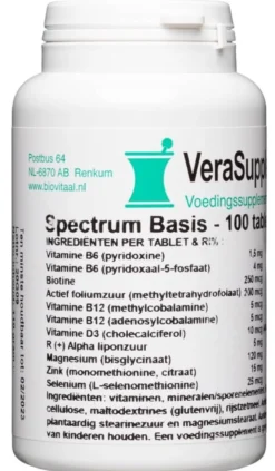 Verasupplements Spectrum Basis Tabletten (100 tabletten)