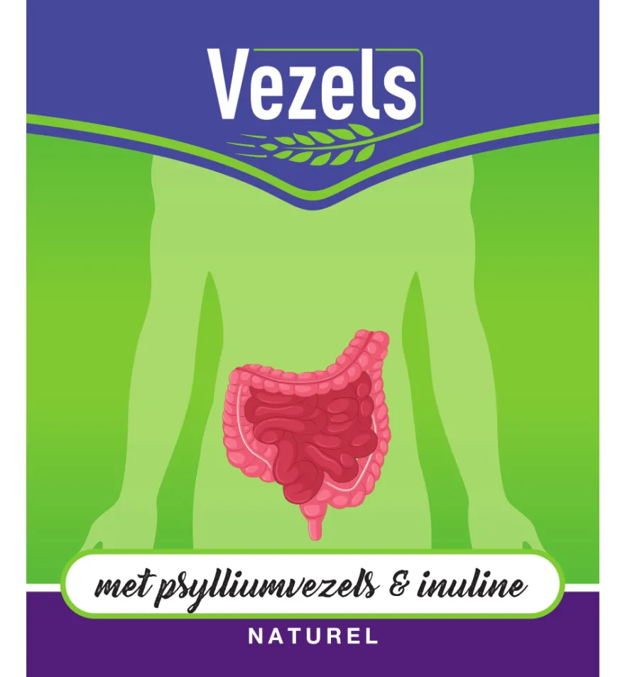 Vezels Naturel Psylliumvezels En Inulinevezels (300 gr)