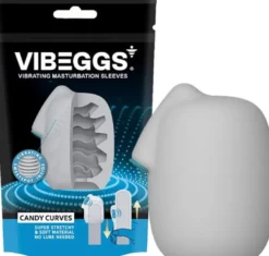 Vibeggs Candy Curves Vibrerende Masturbatie Sleeve (1 stuk)