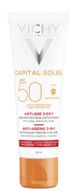 Vichy Capital Soleil 3-in-1 Anti Aging SPF50 (50 ml)