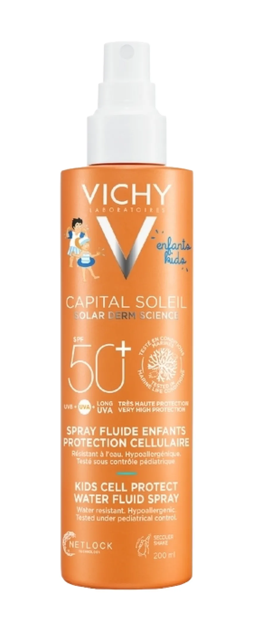 Vichy Capital Soleil Kids Cell Protective Water Fluid Spray (200 ml)