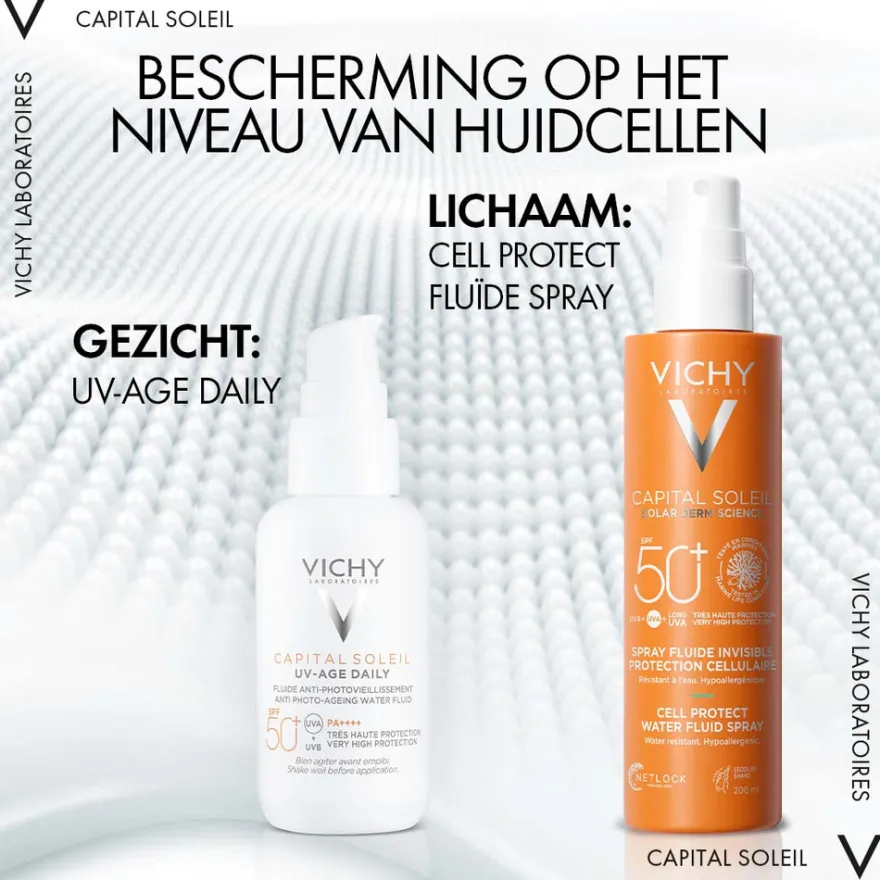 Vichy Capital Soleil Kids Cell Protective Water Fluid Spray (200 ml)
