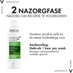 Vichy Dercos Anti-dandruff Shampoo Itchy Scalp (390 ml)