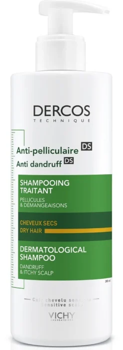 Vichy Dercos Anti-dandruff Shampoo Itchy Scalp (390 ml)