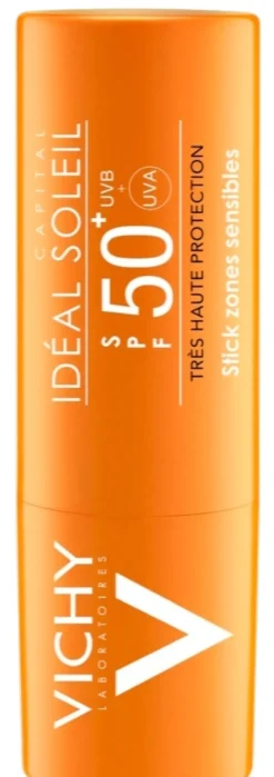 Vichy Ideal Soleil Stick Zones Sensibles SPF50+ (9 gr)