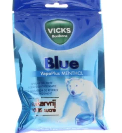 Vicks Blue menthol suikervrij bag (72 gr)