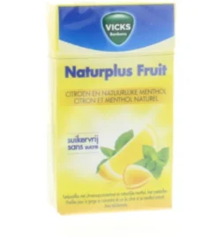 Vicks Citroen menthol suikervrij (40 gr)