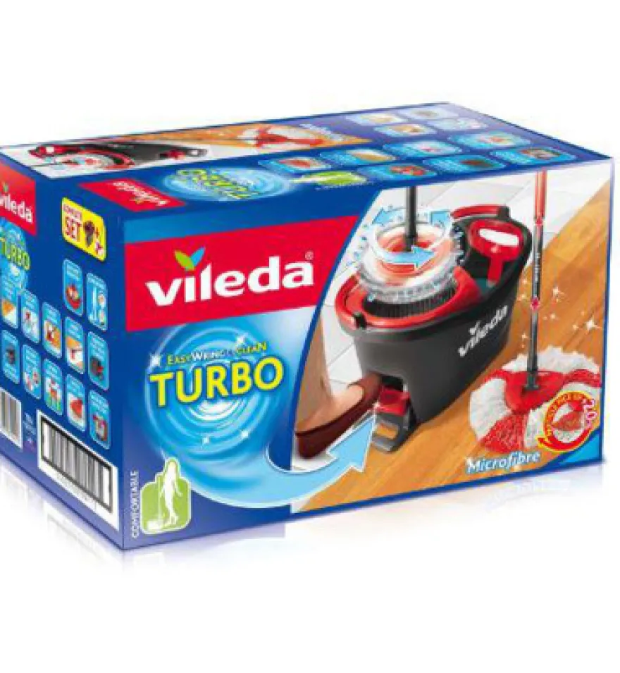 Vileda Easy Wring & Clean Turbo Vloerreiniger (1 stuk)