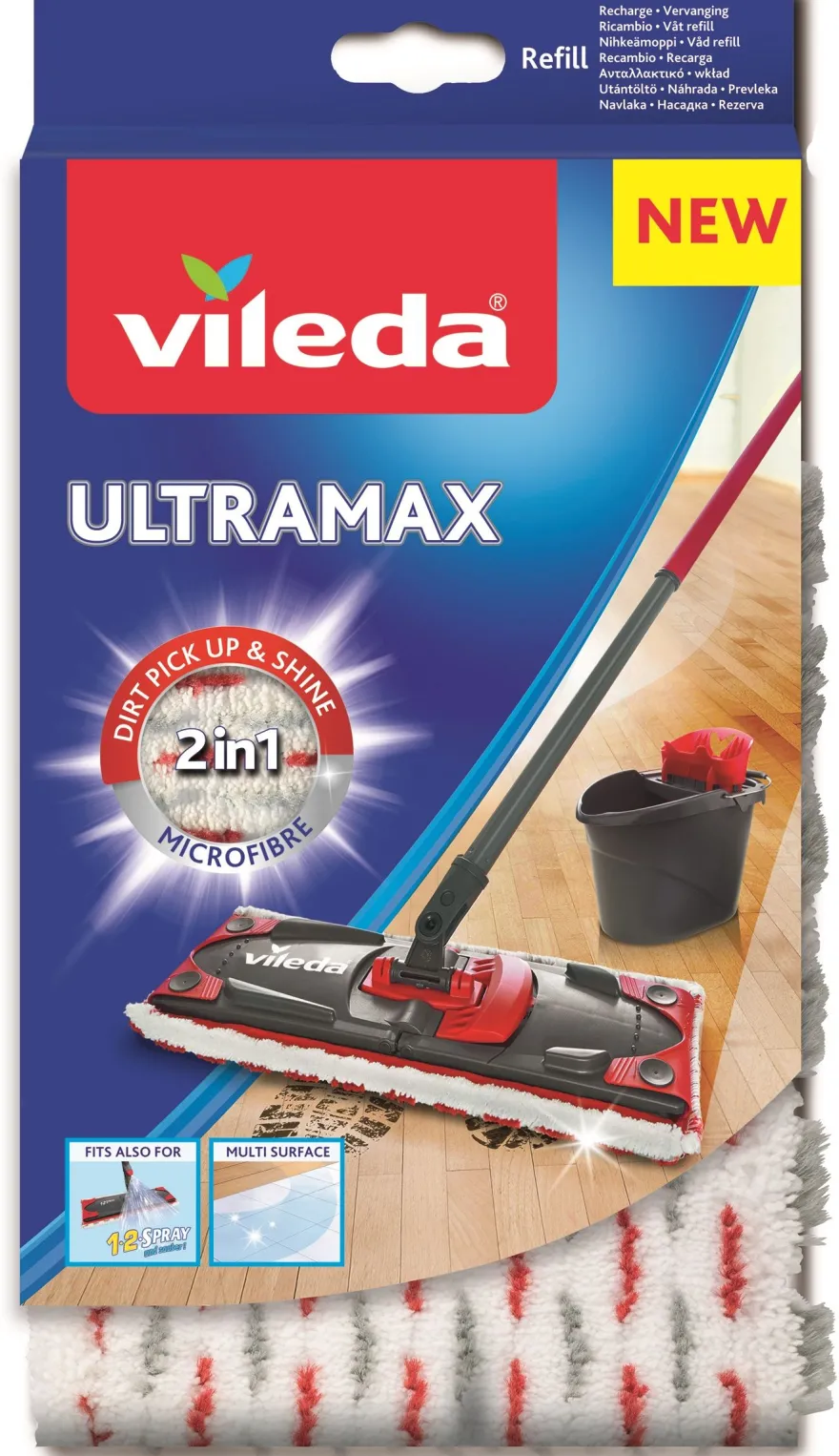 Vileda Ultramax Power Vervanging (1 stuk)