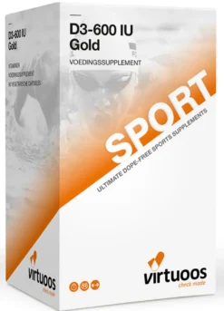 Virtuoos D3-600 Iu Gold Capsules (90 capsules)