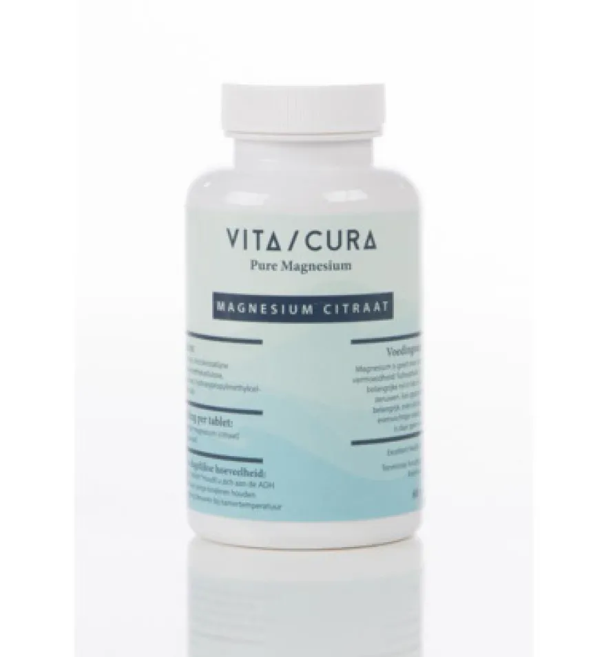 Vita Cura Magnesium Citraat 200 mg (120 tabletten)