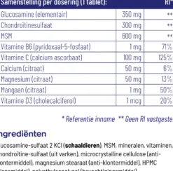 Vitakruid Atrimove® Glucosamine Chondroïtine MSM Complex (90 tabletten)